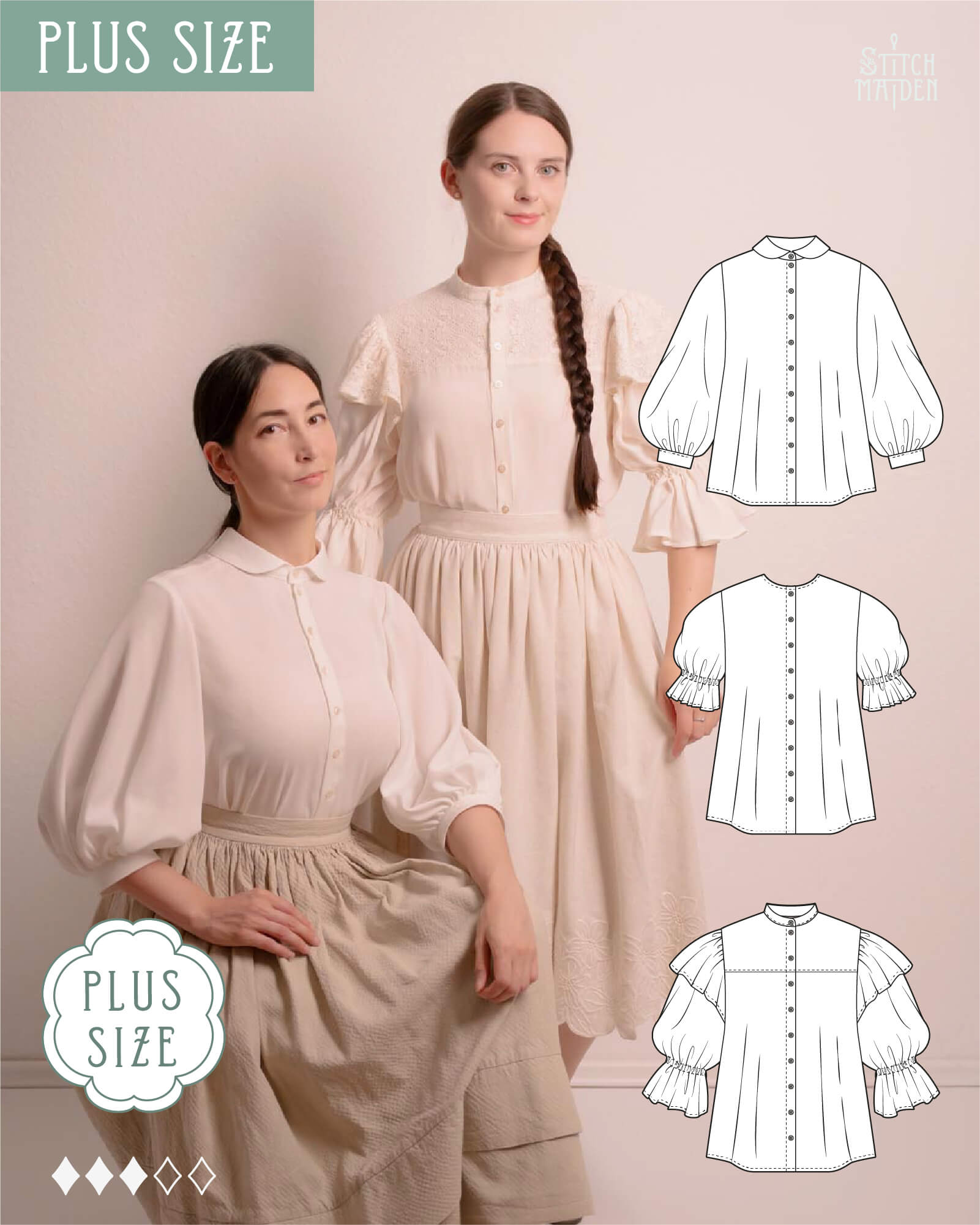 Snapdragon Plus Size – Stitchmaiden®
