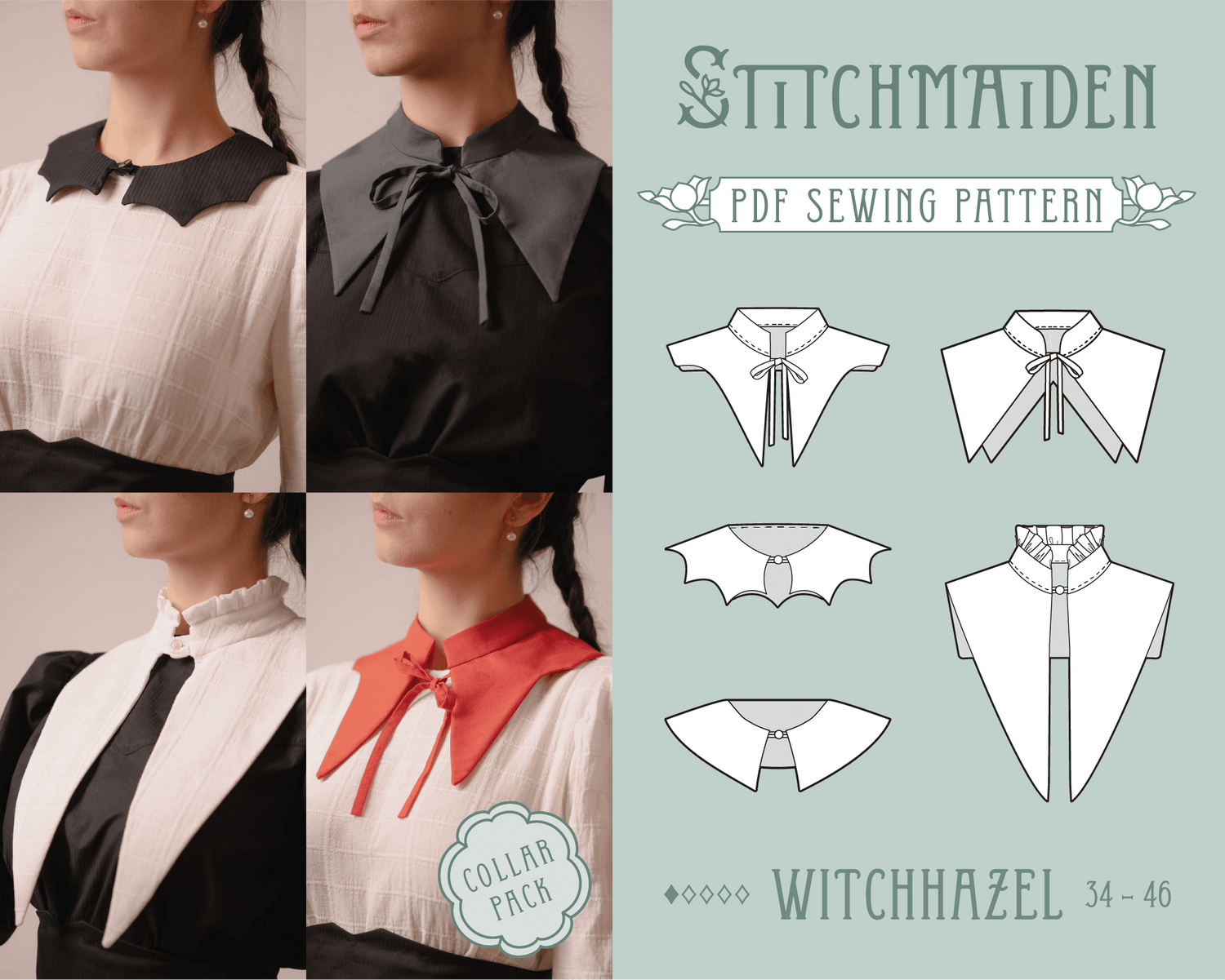 The Spencer Blouse — Stitch Witch Patterns