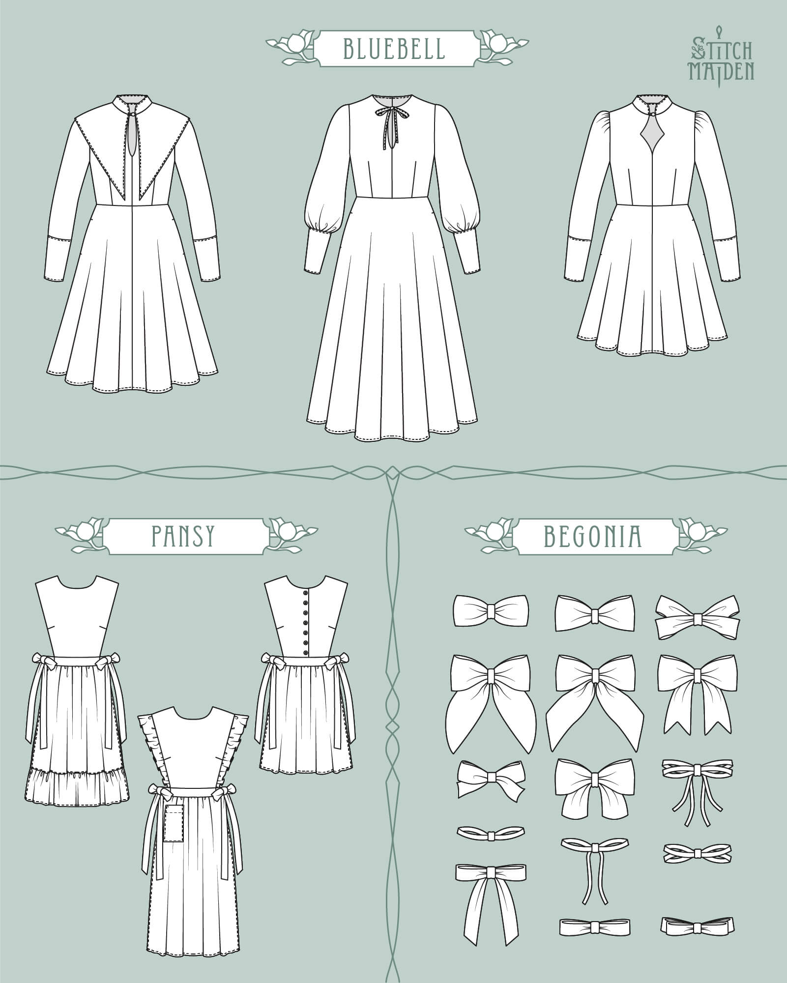 Stitchmaiden - Sewing Patterns - PDF – Stitchmaiden®