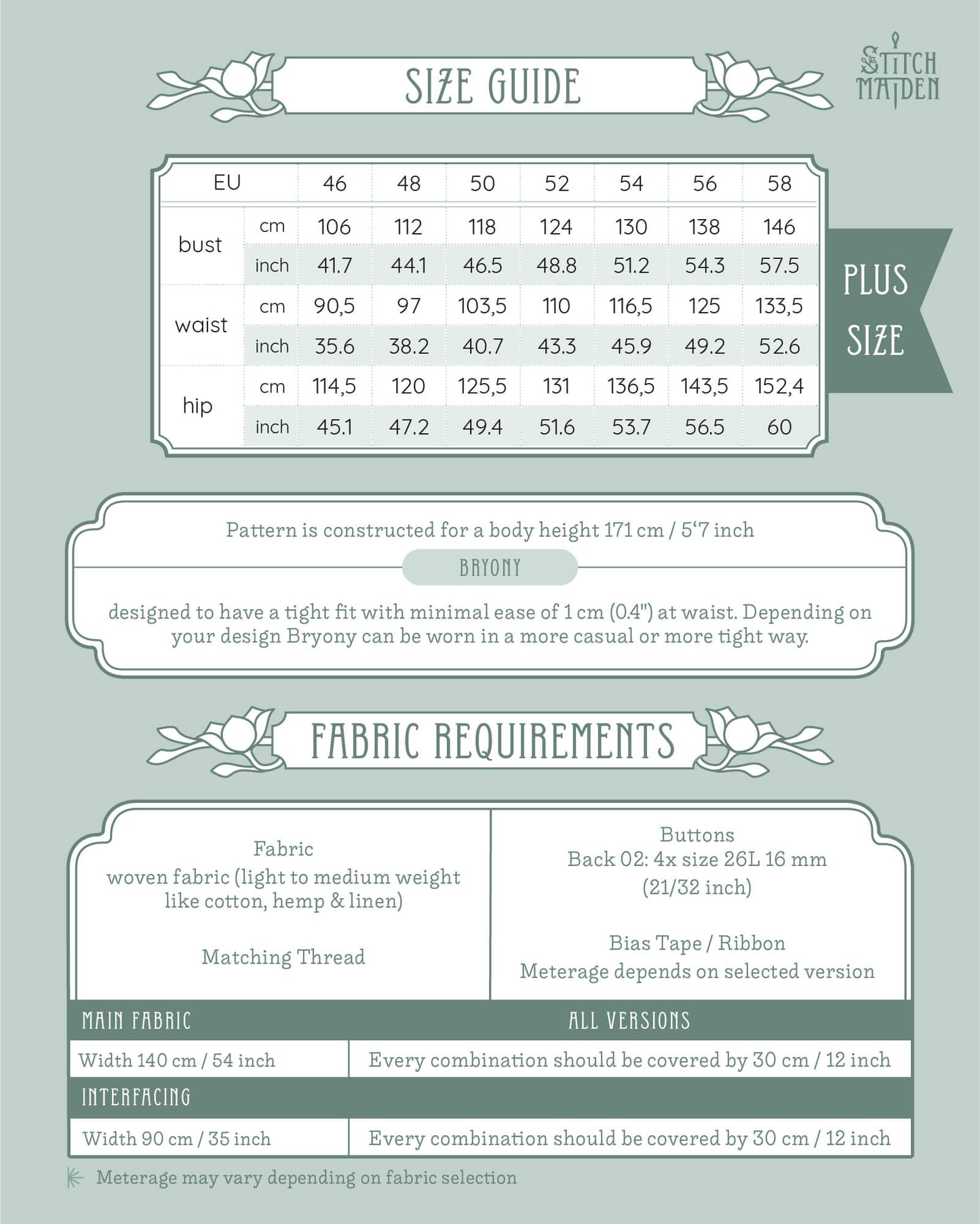 Bryony Plus Size