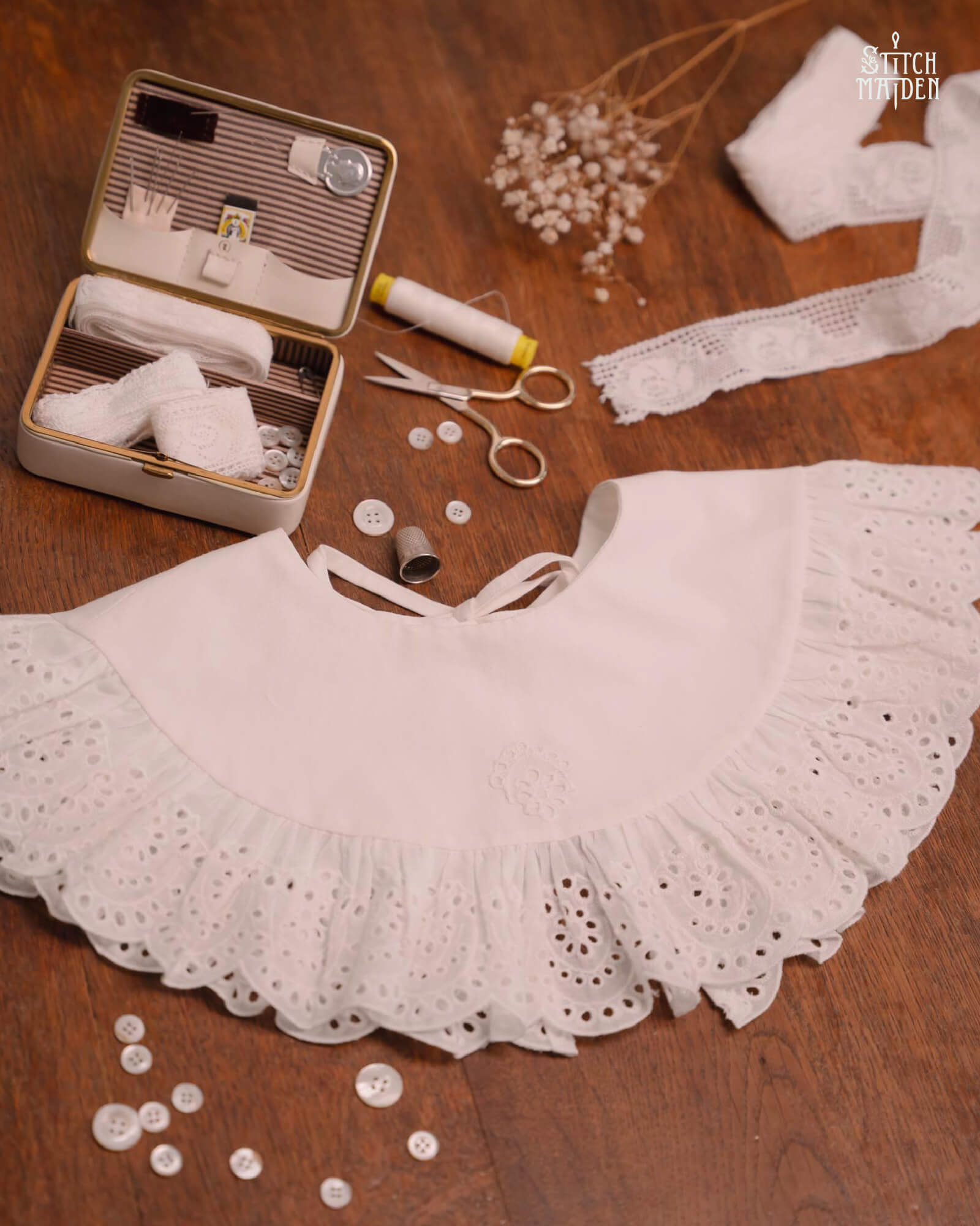 lace collars for dresses Wisteria Plus Size – Stitchmaiden®