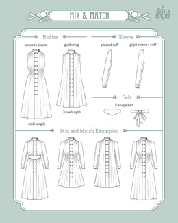 Lupin - PDF Sewing Pattern by Stitchmaiden – Stitchmaiden®